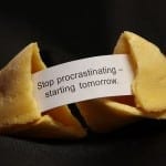 stop procrastinating